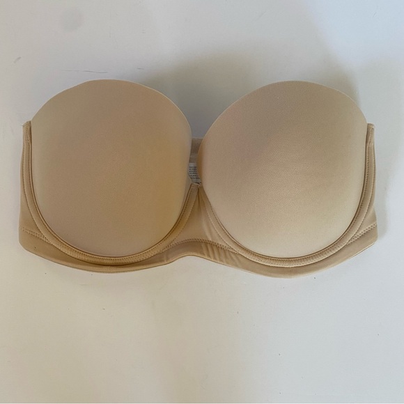 Wacoal Red Carpet Strapless Full Busted Underwire Bra Style 854119 Size 34DDD - Picture 2 of 12